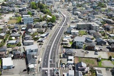 県道熊本高森線４車線化
