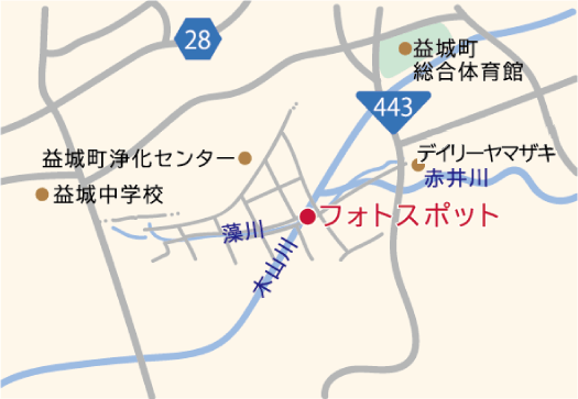 藻川の川霧　地図