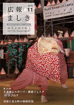 2018年11月号 表紙の画像