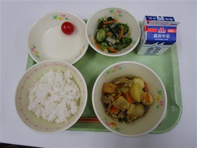 今日の給食