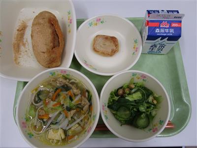 今日の給食