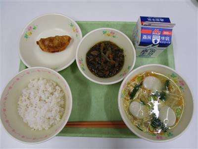 今日の給食