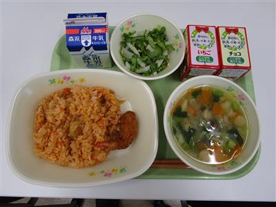 今日の給食