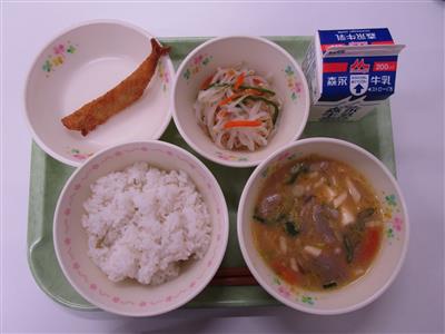 今日の給食