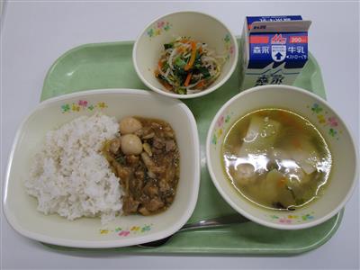 今日の給食