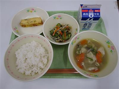 今日の給食