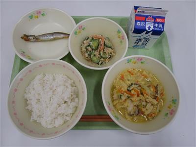 今日の給食