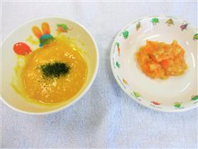 離乳食の写真