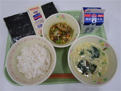 今日の給食