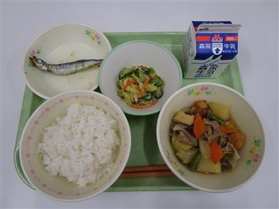 今日の給食