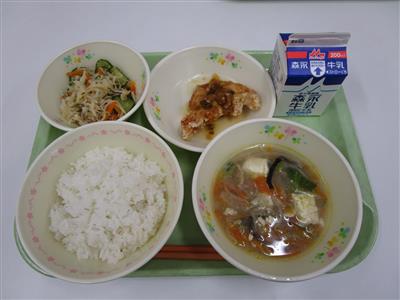 今日の給食