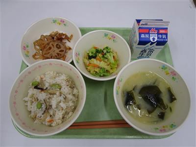 今日の給食