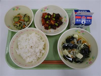 今日の給食