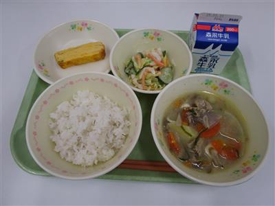 今日の給食