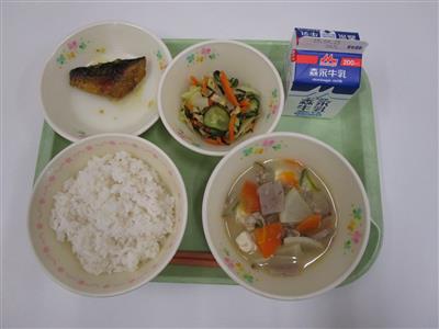 今日の給食