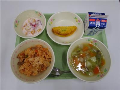 今日の給食