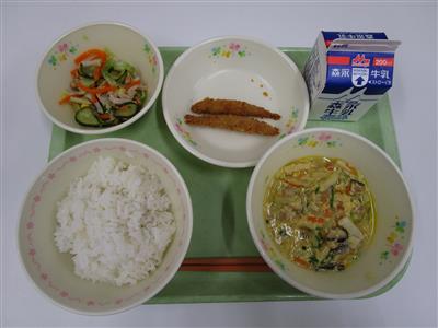 今日の給食