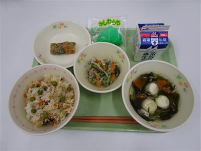 今日の給食