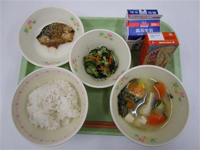 今日の給食