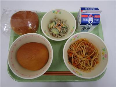 今日の給食