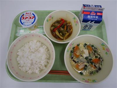 今日の給食