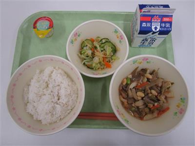 今日の給食