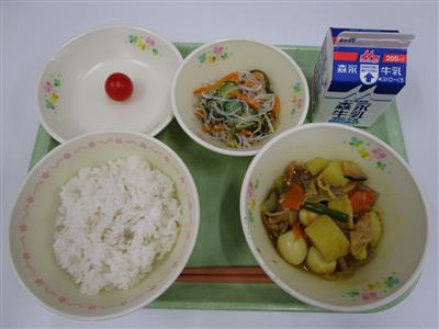 今日の給食
