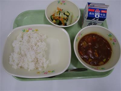 今日の給食