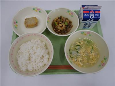 今日の給食