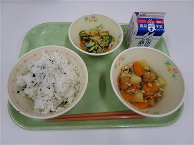 今日の給食
