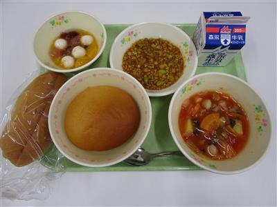 今日の給食
