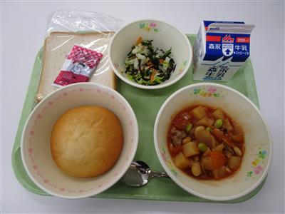 今日の給食
