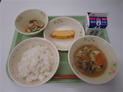 今日の給食