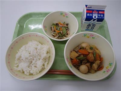 今日の給食
