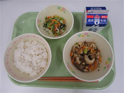 今日の給食