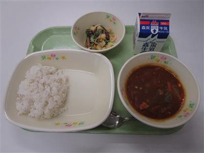 今日の給食