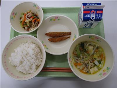 今日の給食