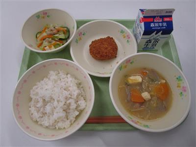 今日の給食