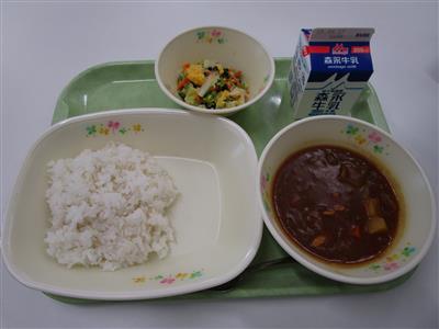 今日の給食