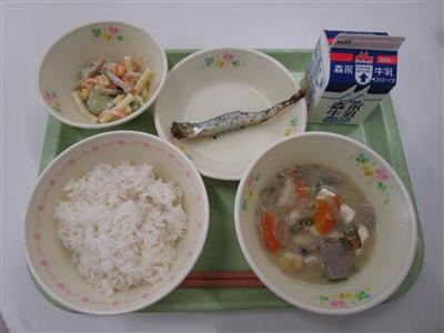 今日の給食