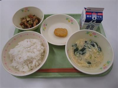 今日の給食