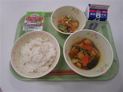 今日の給食