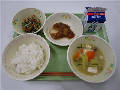 今日の給食