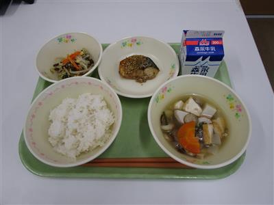 今日の給食