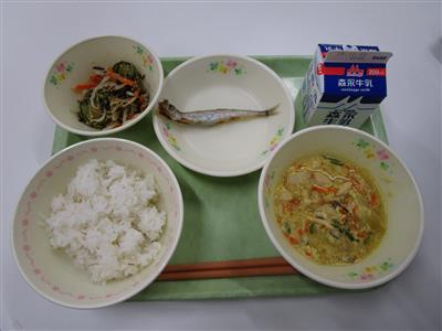 今日の給食