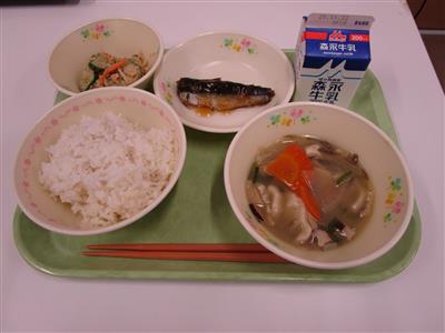 今日の給食