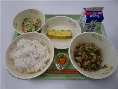 今日の給食