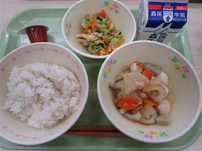 今日の給食