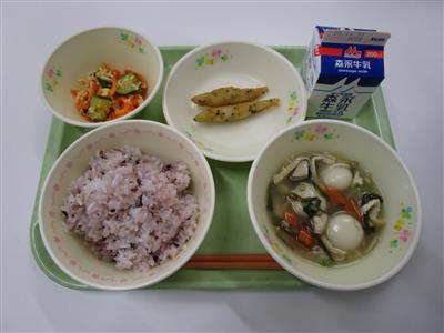 今日の給食