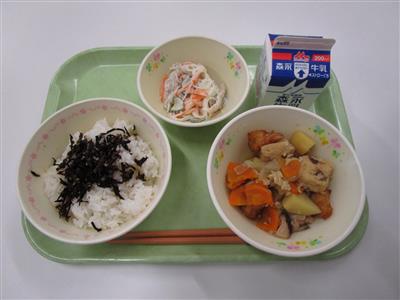 今日の給食